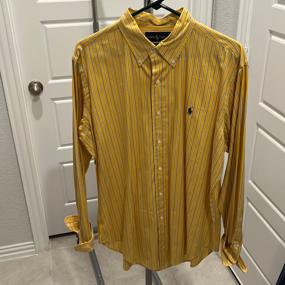 Ralph Lauren classic fit mens dress shirt